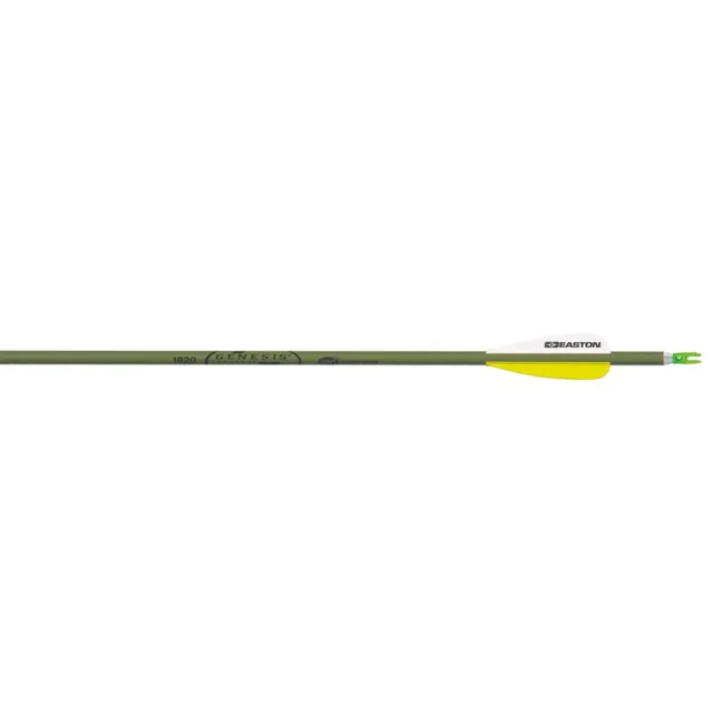 Easton 101829 Genesis Arrows OD Green 6-Pack - Easton