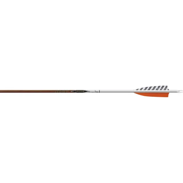 Easton 531377 Carbon Legacy 5mm Arrows 4" Helical Feathers 400 6pk - Easton