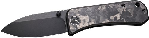 WE Knife 2004H Banter 2.9" Marble Carbon Fiber Black Stonewash Blade - WE Knife