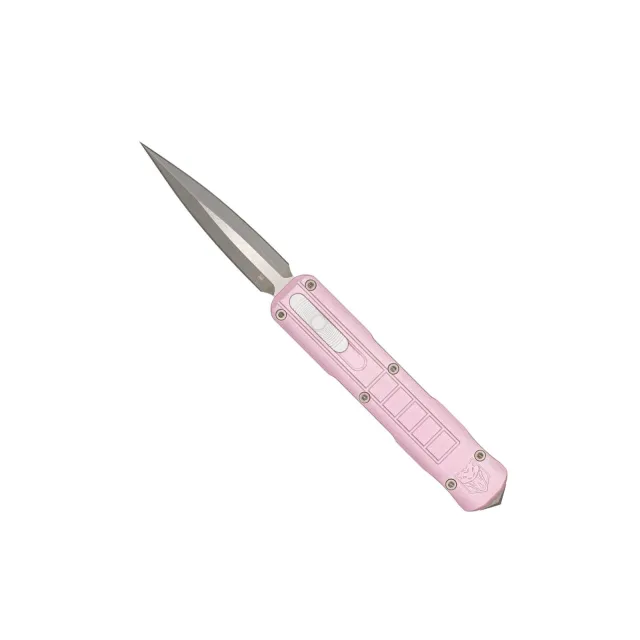 COBRATEC SMALL RAPTOR DAGGER 2.5" NON SERRATED PINK D2 STEEL - COBRATEC