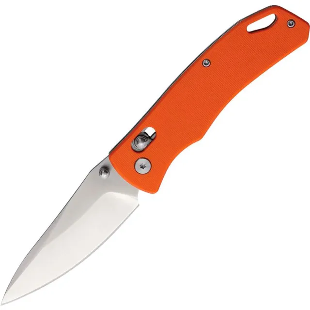 SZCO Supplies G10 Rolling Lock Stainless Blade 4.25 In Orange - SZCO Supplies