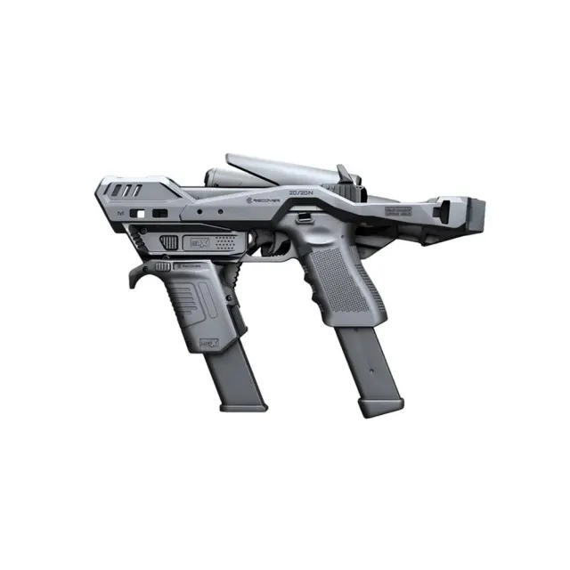 Recover Tactical 20/20X Conversion Kit for Glock/S&W/P80 Black - Recover Tactical for sale at Smoke Wagon Firearms