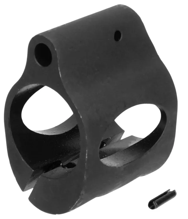 TacFire MAR001CO Low Profile Gas Block .750" Steel Black Parkerized - TacFire