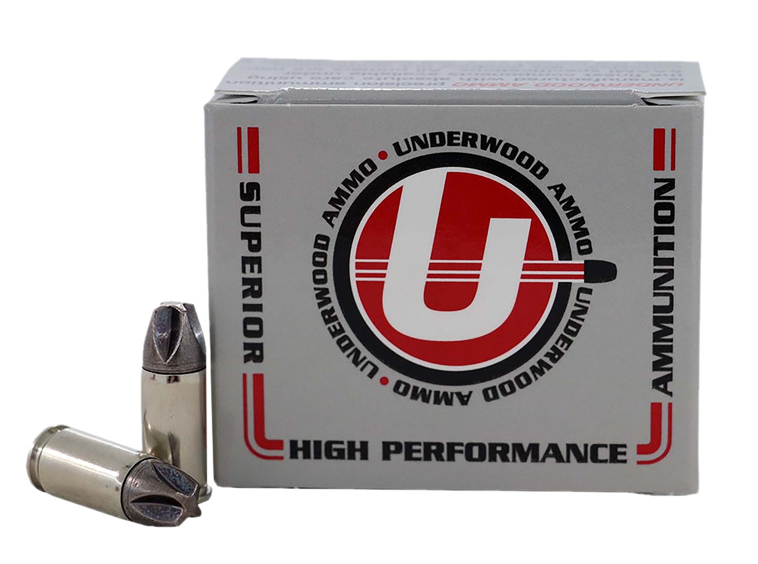Buy Underwood 874 9mm Luger+P 68gr 20/Box Nickel-Plated Brass online