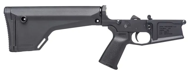 Aero APAR308221 M5 Complete Lower Receiver MOE Grip Fixed Stock Anodized