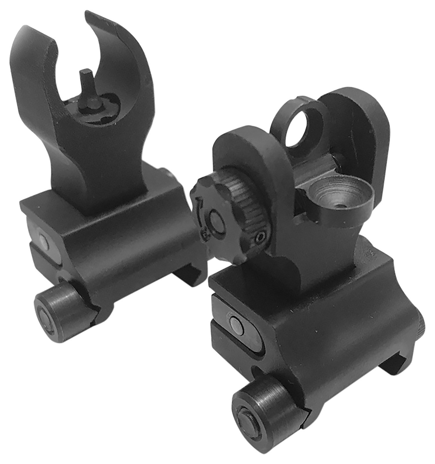 Buy Samson FFSFRSPKG AR-15 Folding Sight Set HK Front A2 Rear Black online