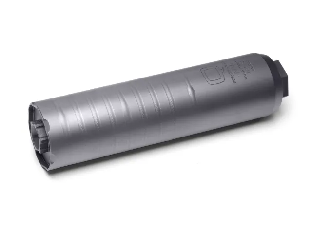 Q Trash Panda 7.62mm TI 1.75" OD x 6.9" L PVD Coated SIL-TP-QUICKIE-762 - Q - 30 CALIBER | 7.62MM