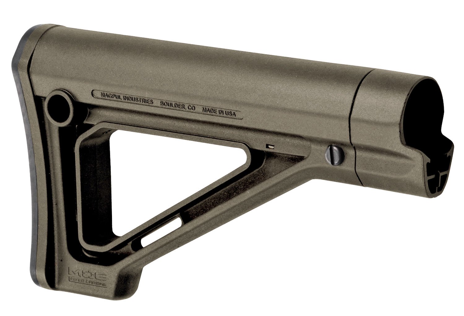 Magpul MAG480-ODG MOE Carbine Stock Fixed OD Green Synthetic for AR-15... - Magpul Industries