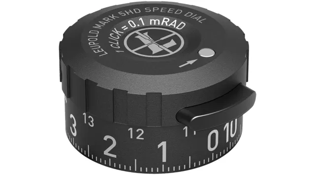 Leupold 182645 Mark 5HD Competition Speed Dial Matte Black - Leupold & Stevens
