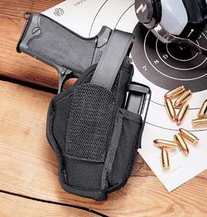Uncle Mike's 70050 Holster Black Kodra Laminate 4.5-5 Inch Large Autos - Uncle Mike's