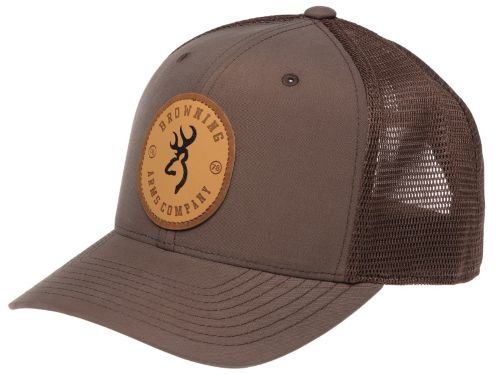 Browning CAP SELMAN LEATHER CIRCLE PATCH 608646881 308646881 - Browning