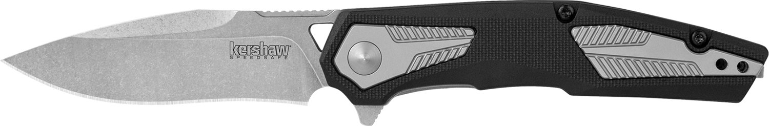 Buy Kershaw 1390 Tremolo SpeedSafe Flipper Stonewash 3.13 In online