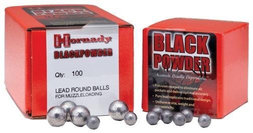Hornady 6088 Lead Balls 50 Cal 175 GR Black Powder 100-Pack - Hornady - 50
