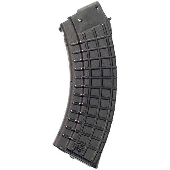 Arsenal M47W 7.62x39mm 30rd Black Polymer Waffle Magazine - Arsenal - 7.62x39mm