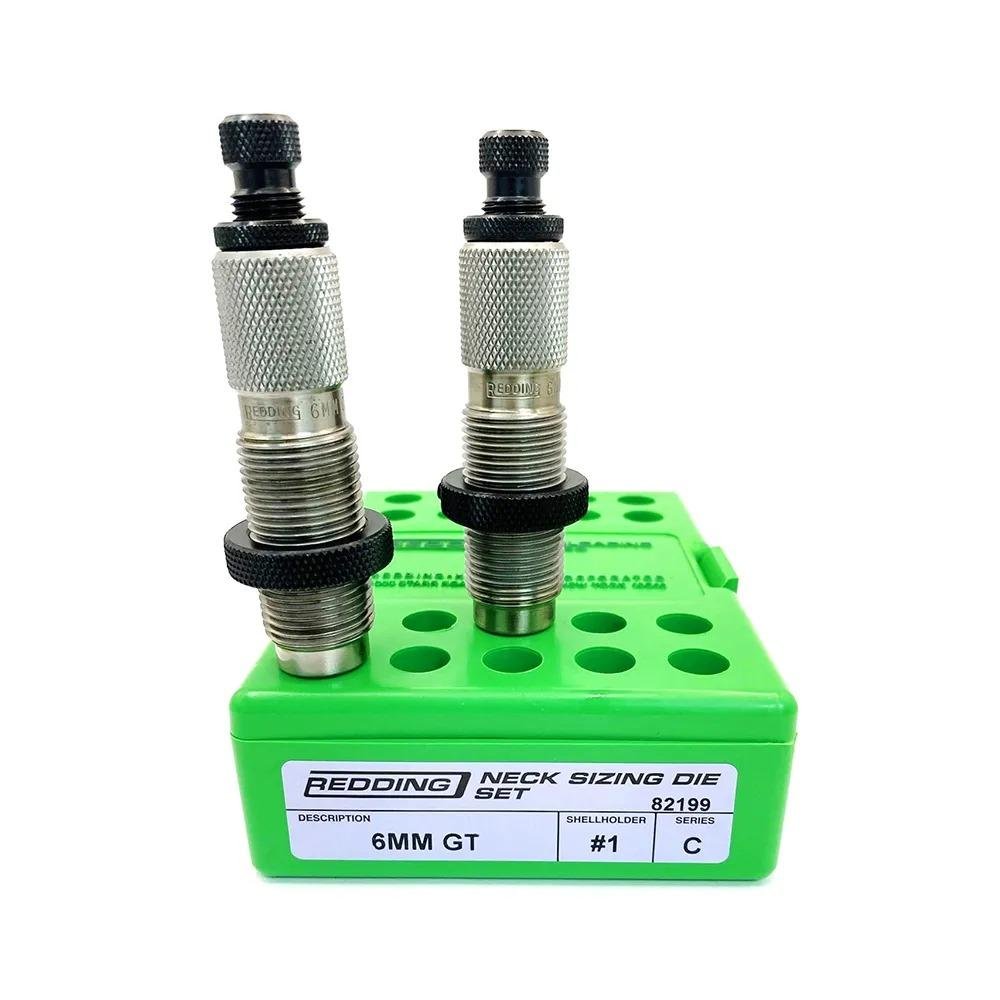Redding Reloading Equipment Neck Die Set 6mm GT 2-Die Resizing & Seating - Redding Reloading Equipment - 6mm GT