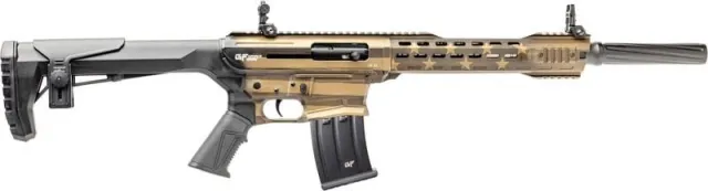 GForce GF25MERCA 12 Gauge Shotgun 5+1 18.5" Barrel American Flag Design - GForce Arms - 12 Gauge