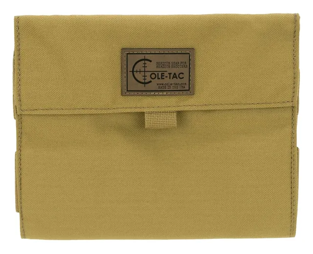 Cole-Tac HW3002 Hunter Ammo Wallet 40 Round Coyote Brown Cordura - Cole-Tac