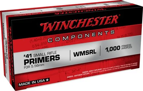 Winchester 41 Rifle Primers 5000 Pack WMSRL