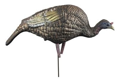 Higdon Outdoors 63122 Hard Body Feeder Hen Turkey Decoy Multi-Color - Higdon Outdoors