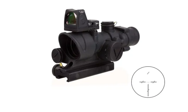 Trijicon TA02 ACOG 4x32mm .223/5.56 Amber Crosshair w/RM06 - Trijicon - 223 REM | 5.56 NATO