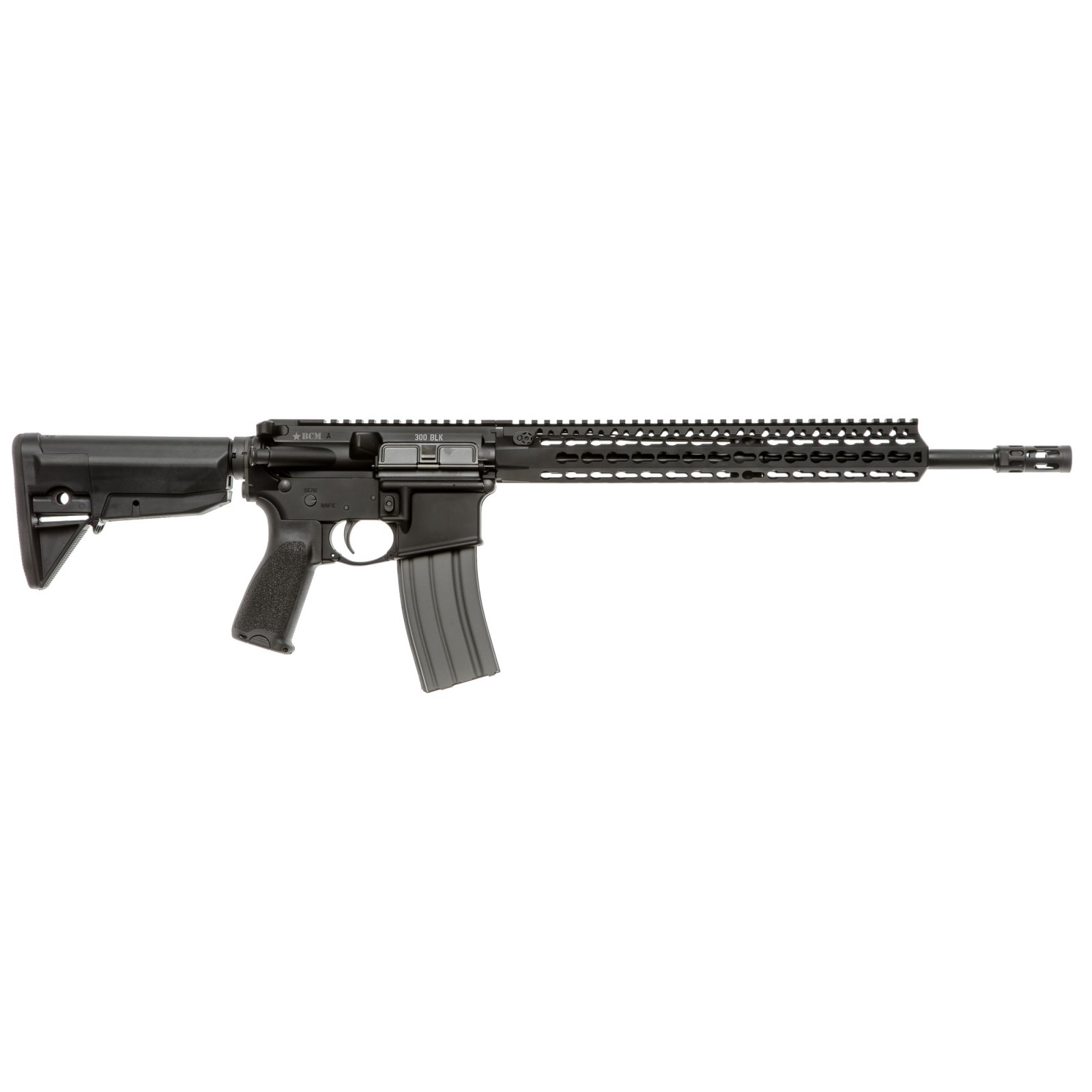 BCM 750790 RECCE-16 KMR-A 223 Rem5.56x45mm NATO 16" 30+1 Black Hard Coa... - Bravo Company Manufacturing - 223 Rem/5.56NATO