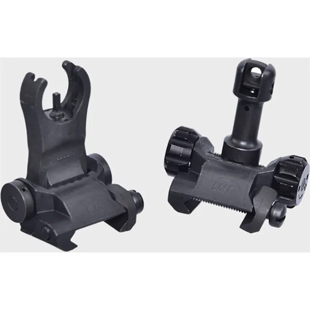 LMT DEFENSE FLIP-UP BATTLE SIGHTS FOR 5.56MM & 7.62MM BLACK
