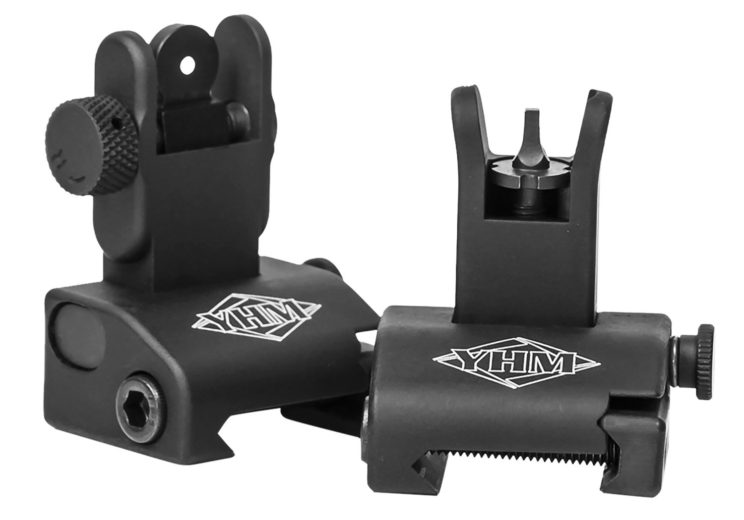 Yankee Hill Machine Co. 5040 Q.D.S. Sight Set Black Hardcoat Anodized - Yankee Hill Machine Co.