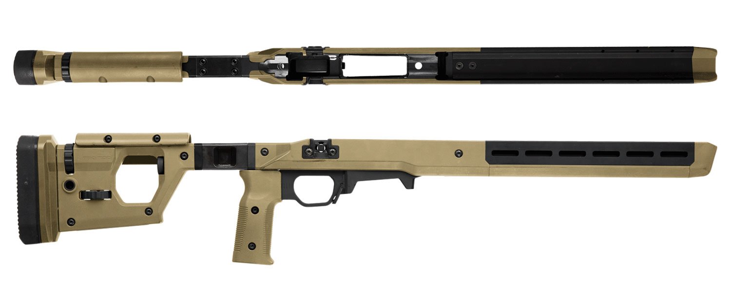 Magpul Pro 700 Fixed Stock Aluminum Bedding Dark Earth MAG997FDE - Magpul Industries