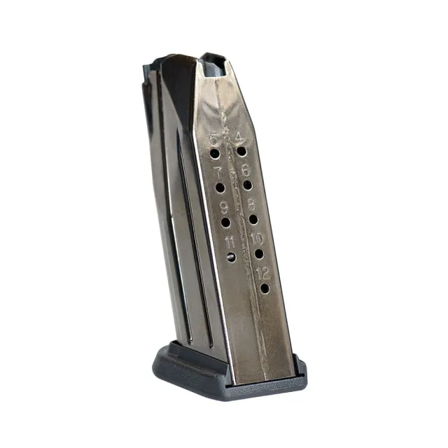 FN FNS-9C 9mm Magazine, 12rd, Black Electroless Nickel - FN America - 9mm