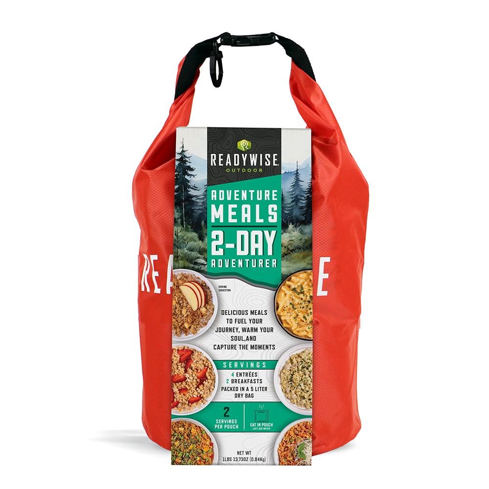 ReadyWise 2 Day Adventure Kit with 5L Dry Bag - ReadyWise