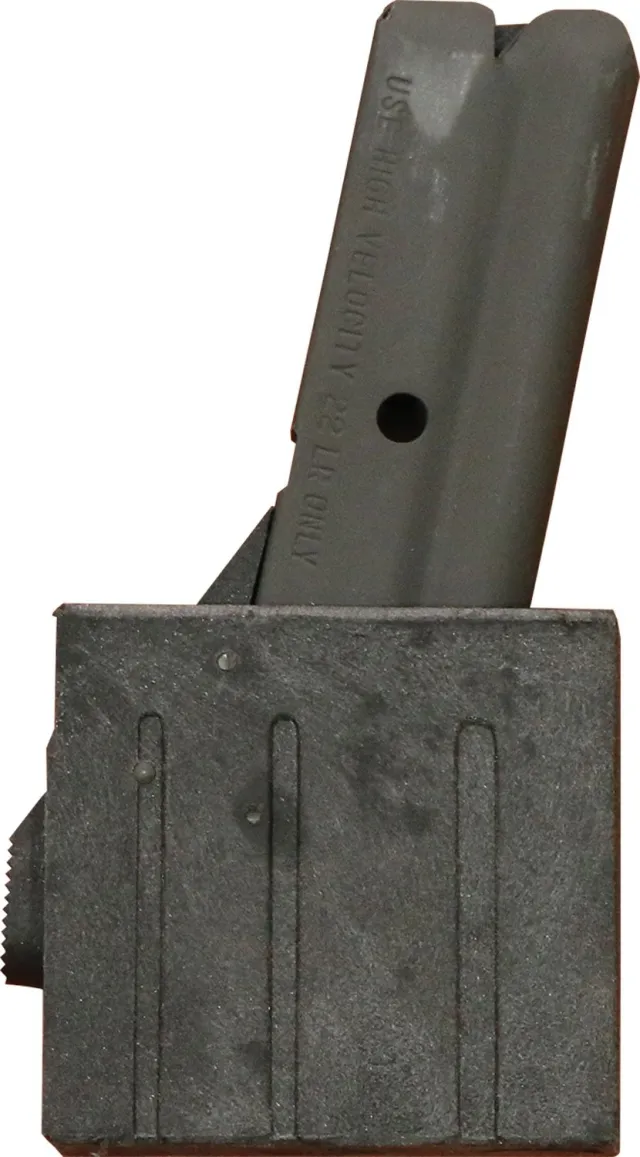 Rock Island 55148 M1600 Detachable Magazine, 10-Round Capacity, .22 Long Rifle Caliber, Durable Steel, Blued Finish