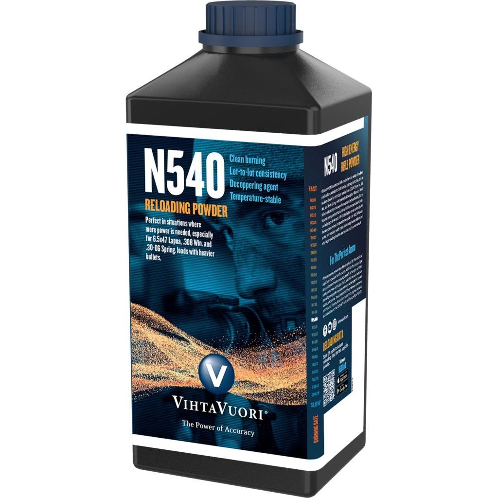 Vihtavuori T11954 N540 Rifle Powder 1lb - Medium Caliber, Clean Burning - VihtaVouri