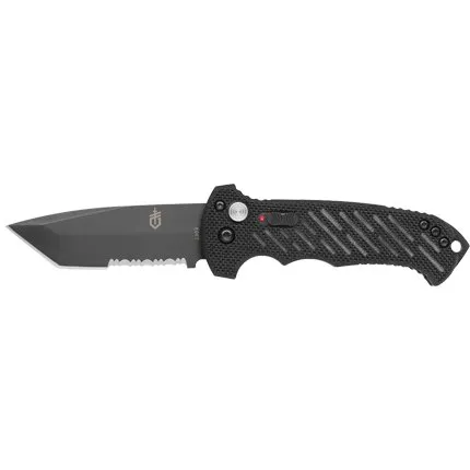 Gerber 06 Auto G10 Tanto Serrated Knife - Model 30-000193 - GERBER