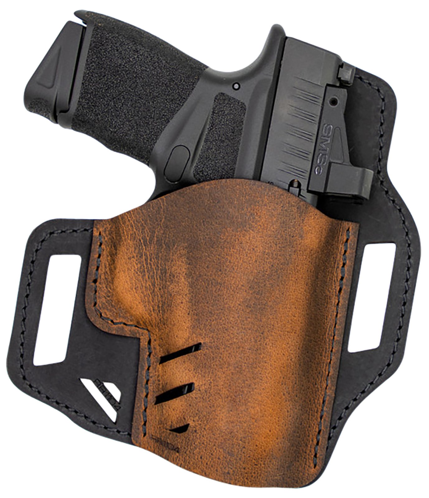 VERSA-POD RR1102 RoughRider Holster Buffalo Brown Leather Size 2 - VERSA-POD