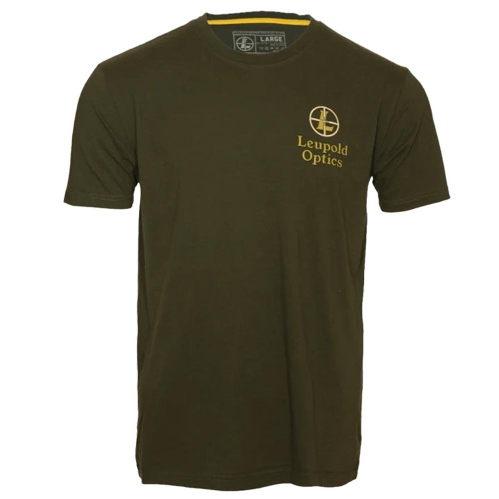 Leupold Magazine Short Sleeve Shirt Dark Olive 2XL - Leupold & Stevens Inc.