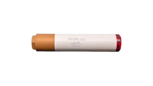 DIVISION 3 INC OLVR .22 HEATER SUPPRESSOR 22LR 1/2x28
