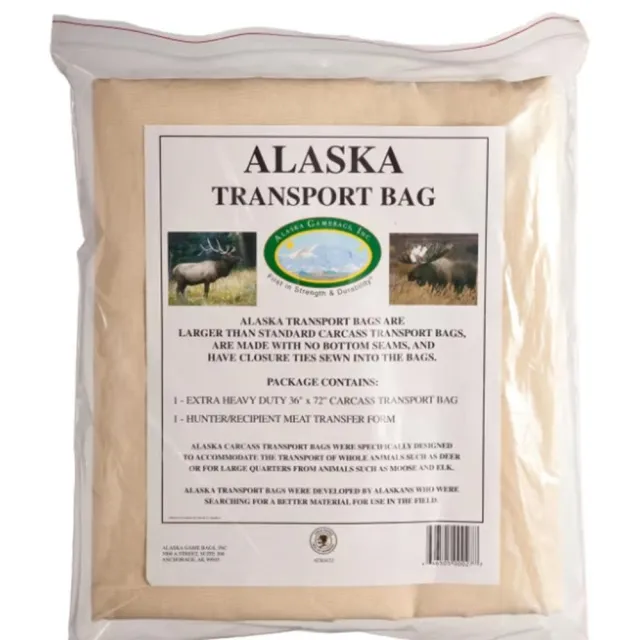 Alaska Game Bags Northern Game Transport Bag 36x72 - Alaska Game Bags