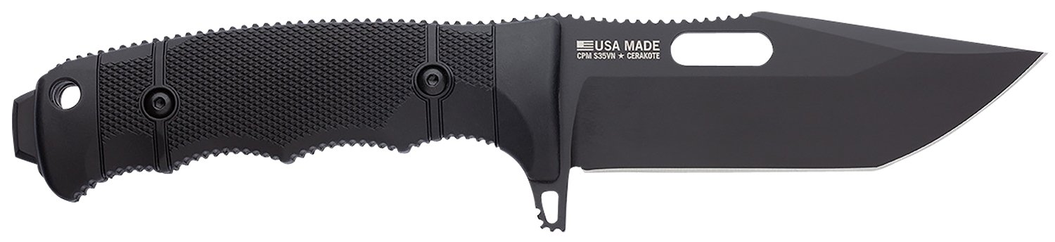 SOG Seal FX 4.30 In Fixed Tanto Plain Black SOG17210257 - SOG