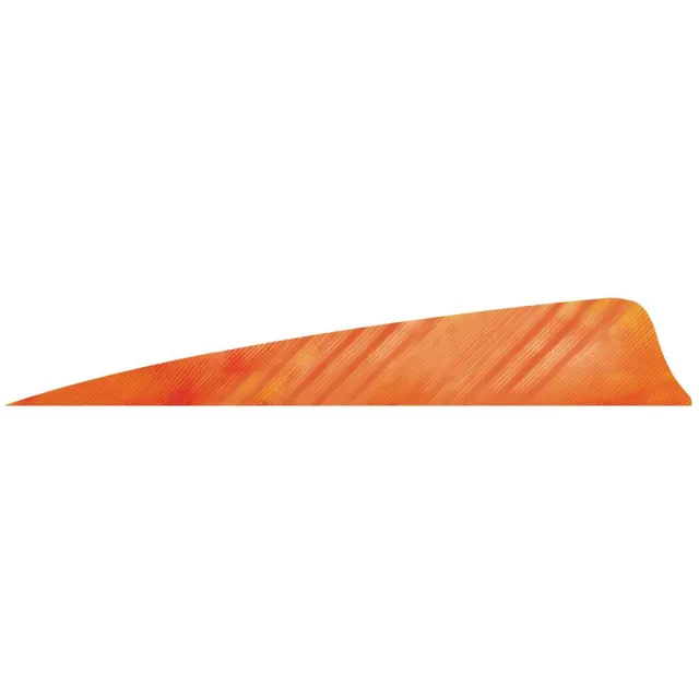 Buy Gateway 400RSTWO-50 Shield Cut Feathers White/Orange 4in 50pk 2.76gr online
