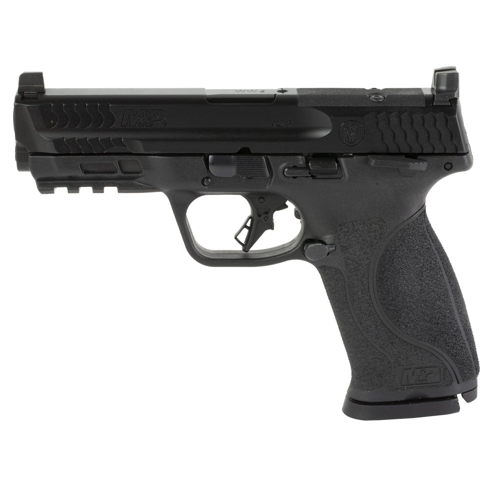 Smith & Wesson M&P M2.0 9mm 4.25 in Barrel 17+1 Striker-Fired Black - Smith & Wesson - 9mm