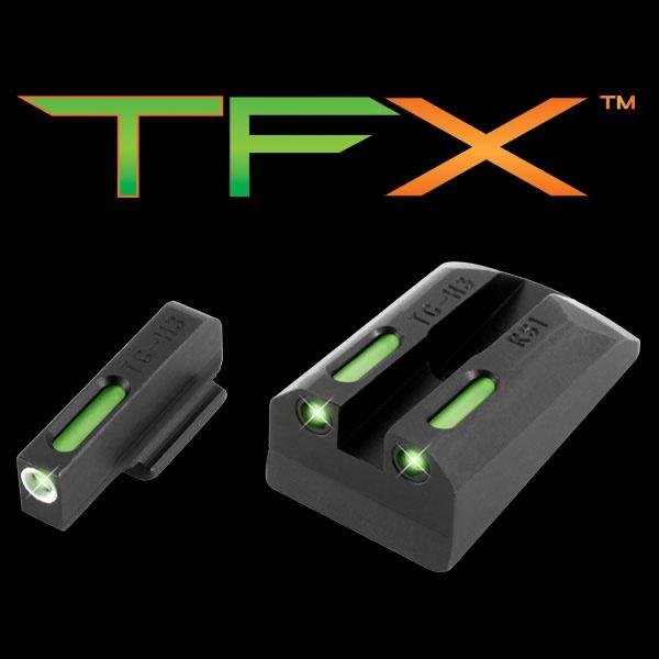 Buy TruGlo TG-TG13RS1A TFX Handgun Sights Ruger SR Tritium Fiber-Optic online