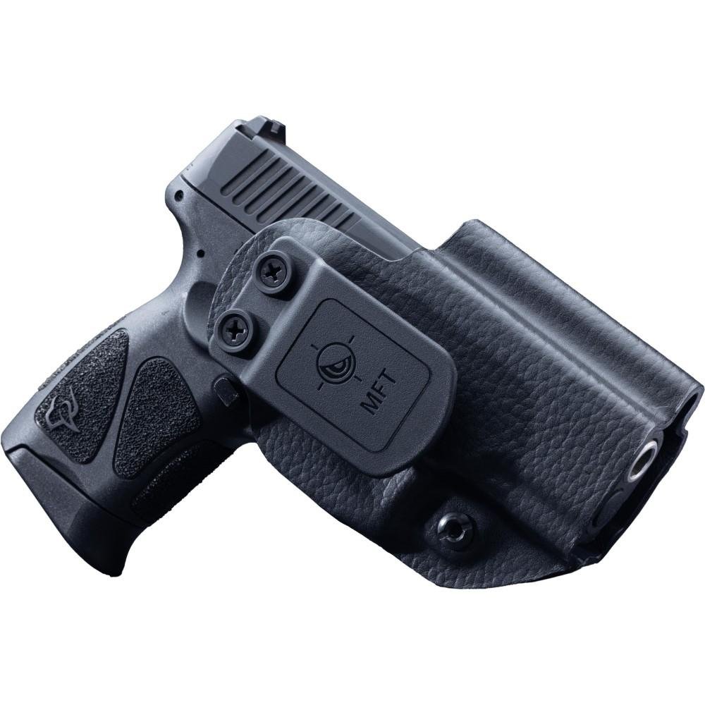 Mission First Tactical Leather Hybrid IWB/OWB Holster Black - Mission First Tactical