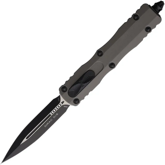 Microtech Dirac 225-1NC 2.92 In D/E Black Natural Clear Alu Handle - MICROTECH