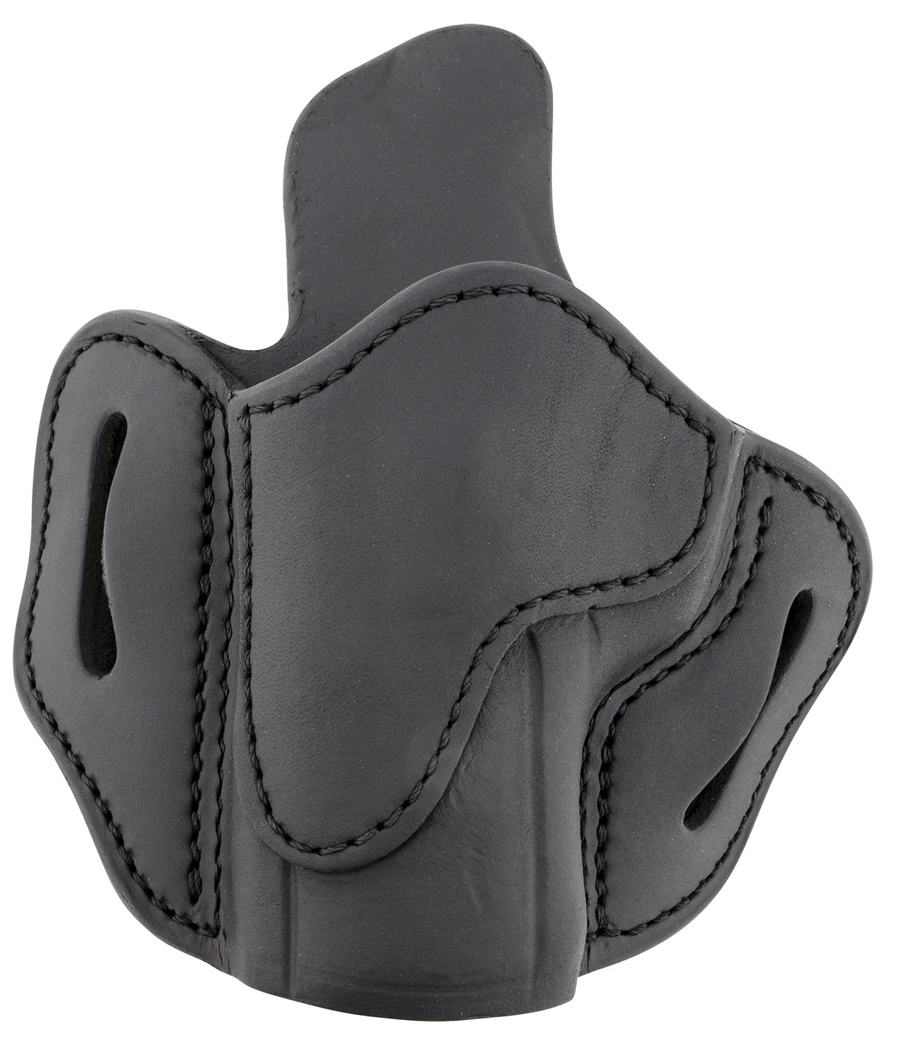 1791 Gunleather ORBH24SSBLL BH2.4S Optic Ready Leather Holster Black - 1791 Gunleather