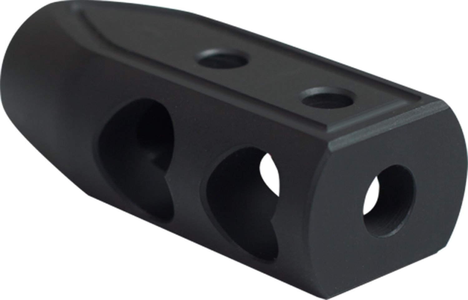 Timber Creek 223HBBLC Heart Breaker Muzzle Brake Black 1/2"-28 TPI - Timber Creek - 223 Rem