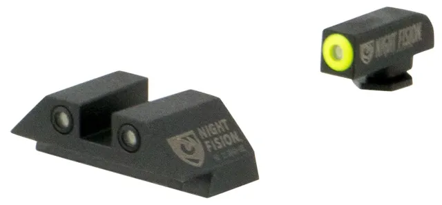 Buy Night Fision GLK001003YGZ Tritium Night Sights Glock 17/19/22/43/48 online
