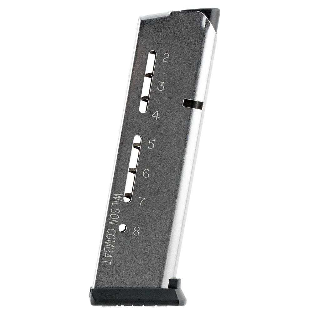 Wilson Combat 1911 Elite Tactical Magazine .45 ACP Full-Size 8 Round ETM Base Pad - Wilson Combat - 45 ACP