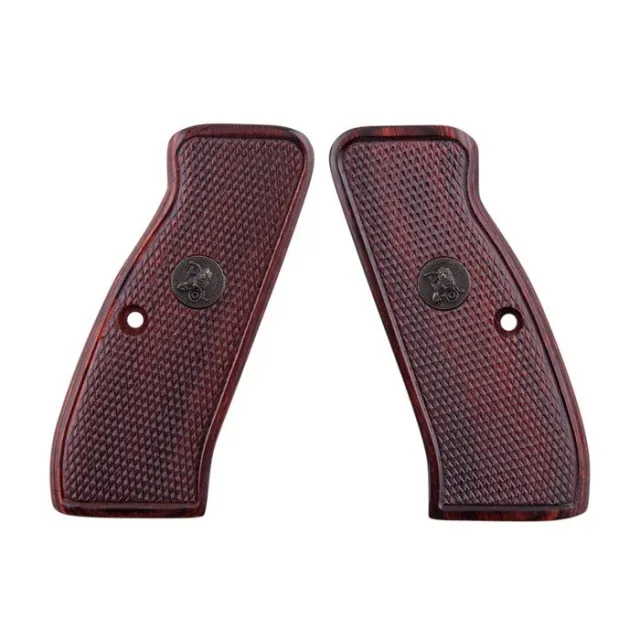 Pachmayr Laminated Wood Grips CZ 75/85 Rosewood Ch - PACHMAYR for sale at Bang-Bang Tactical
