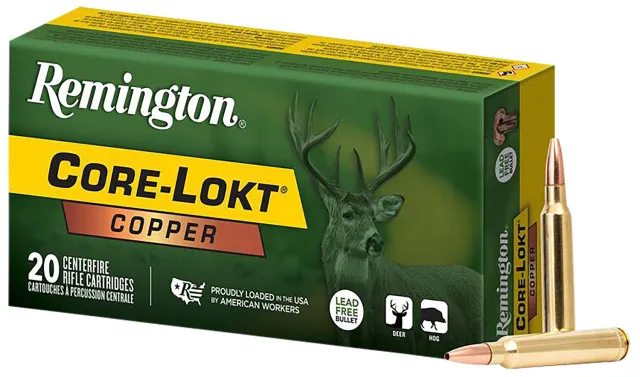 Remington R27858 300 Win Mag 180 Grain Copper Hollow Point 20 Rounds - Remington Arms Company, LLC - 300 Win Mag