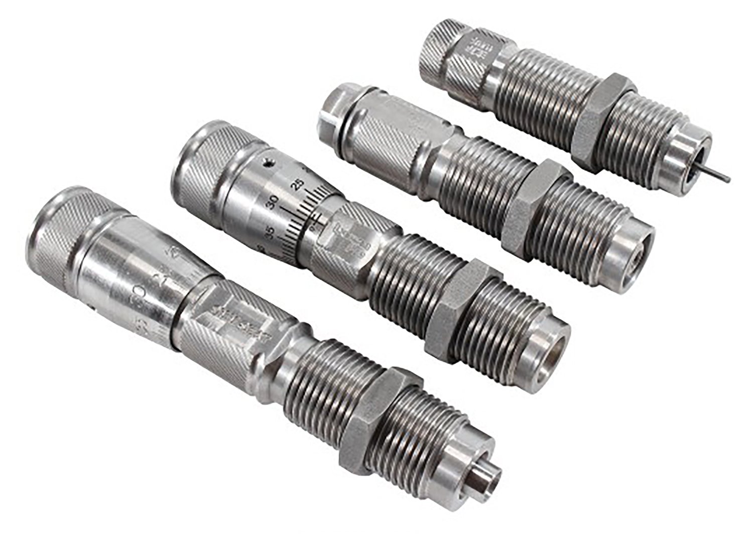 Lyman Pro Die Pack 9mm Luger 4-Die Set Stainless Steel 7701000 - Lyman - 9MM
